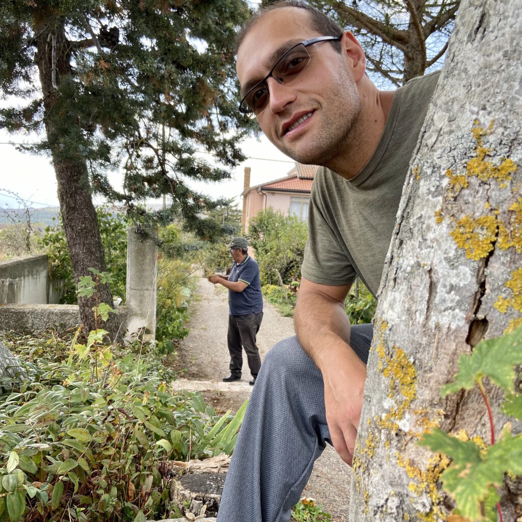 Generoso with Uncle in Italy